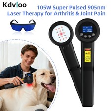 105W High Power Super Pulsed Laser Therapy Machine Physiotherapy Pain Relief New