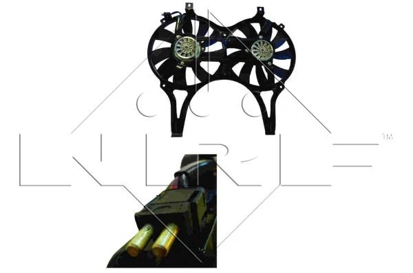 FAN ENGINE COOLING 47294 FOR M 111.970 2.3L OM 604.912 2.2L OM 604.917 2.0L 4cyl - Image 2 of 4