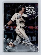 2022 Topps 2021's Greatest Hits #21GH-15 Mike Yastrzemski San Francisco Giants