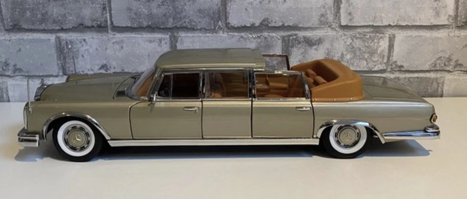 1966 MERCEDES BENZ 600 Landaulet Convertible PULLMAN SUN STAR 1:18 Diecast S600 - Image 2 of 4