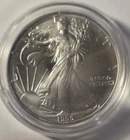 1995 Silver Eagle $1 Dollar 1oz Uncirculated .999 -In Capsule