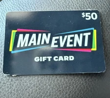 $50 Main Event Gift Card