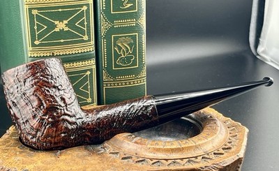 RARE MUSCULAR SUPER CRAGGY DUNHILL SHELL BRIAR SHAPE LB OLD VINTAGE ESTATE PIPE