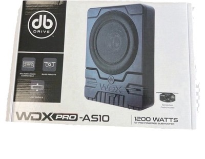 DB Drive WDX PROAS10 : WDX PRO 10'' Active Subwoofer 1200 WATTS (BRAND NEW)