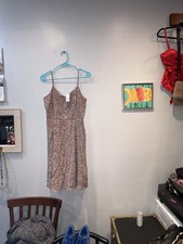 Gap Women’s Leapard Hearts Spaghetti Strap Dress 6