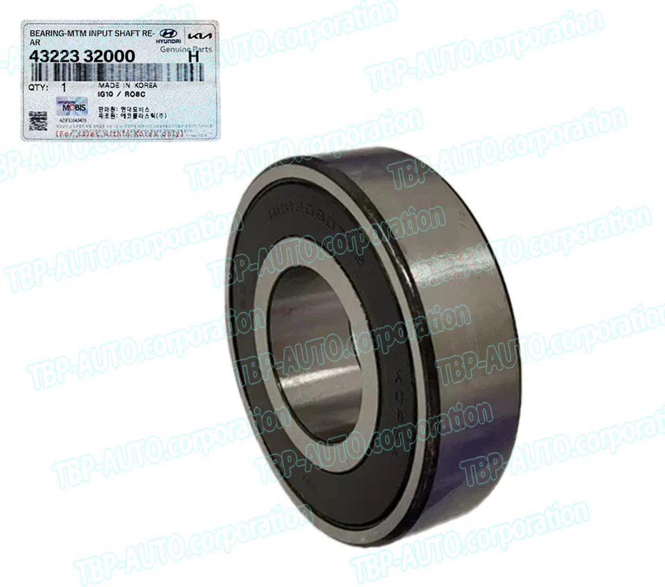 Bola de rodamiento de transmisión manual GENUINA ® PARA (HYUNDAI Y KIA) OEM 4322332000 Foto 2 de 4