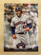 2018 Topps Baseball Salute Jackie Robinson Day #TS-9 George Springer