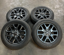 Set Of 4 Oem 20 22-26 Toyota Tundra Charcoal Rims 26560r20 Yokohama Tires Lt Set Of 4 Oem 20 22-26 Toyota Tundra Charcoal Rims 26560r20 Yokohama Tires Lt