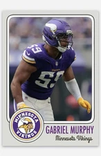 Gabriel Murphy   Novelty Football Card! Minnesota Vikings