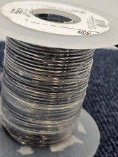 Alpha Wire 3055 Hook-Up Wire, 18AWG (16/30) (100FT) Black