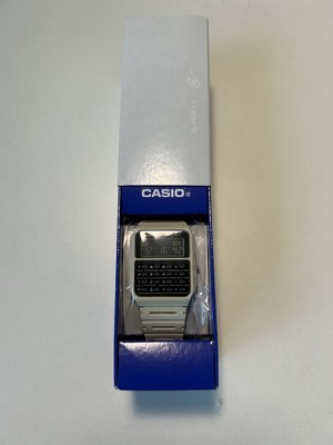 Brand New Unused Casio Data Bank CA-53WF-8B White Calculator Databank Watch