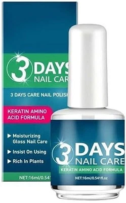 Huile de soin des ongles APEIX 3 jours avec kératine pour une réparation soli... - Photo 1/4