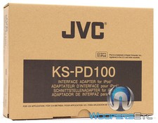 JVC KS-PD100 IPOD ADAPTER PLUG FOR SELECT 2003 AND JVC UP CD STEREO PLAYERS NEW