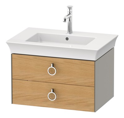Duravit White Tulip Waschtischunterbau wandhängend für 236375 684 x 458 x 410...