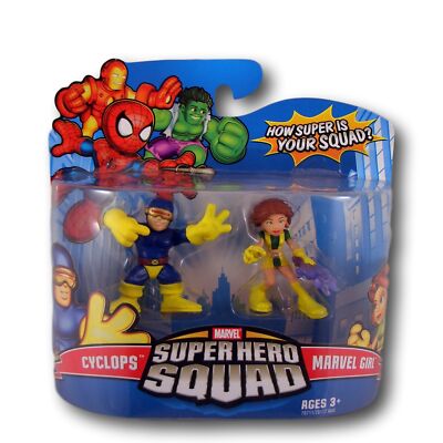 Marvel Super Hero Squad Zyklopen und Marvel Girl