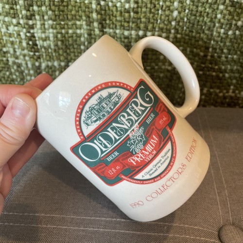 VTG 1990 OLDENBERG Beer Co KY Mug STEIN Stoneware Pottery Premium Verum 12oz - Picture 9 of 9