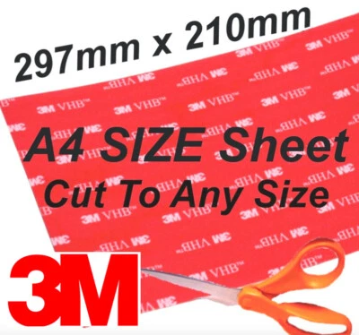 Double Sided Tape Sticky Pads | Mounting Self Adhesive Pads |Strong 3M VHB Sheet