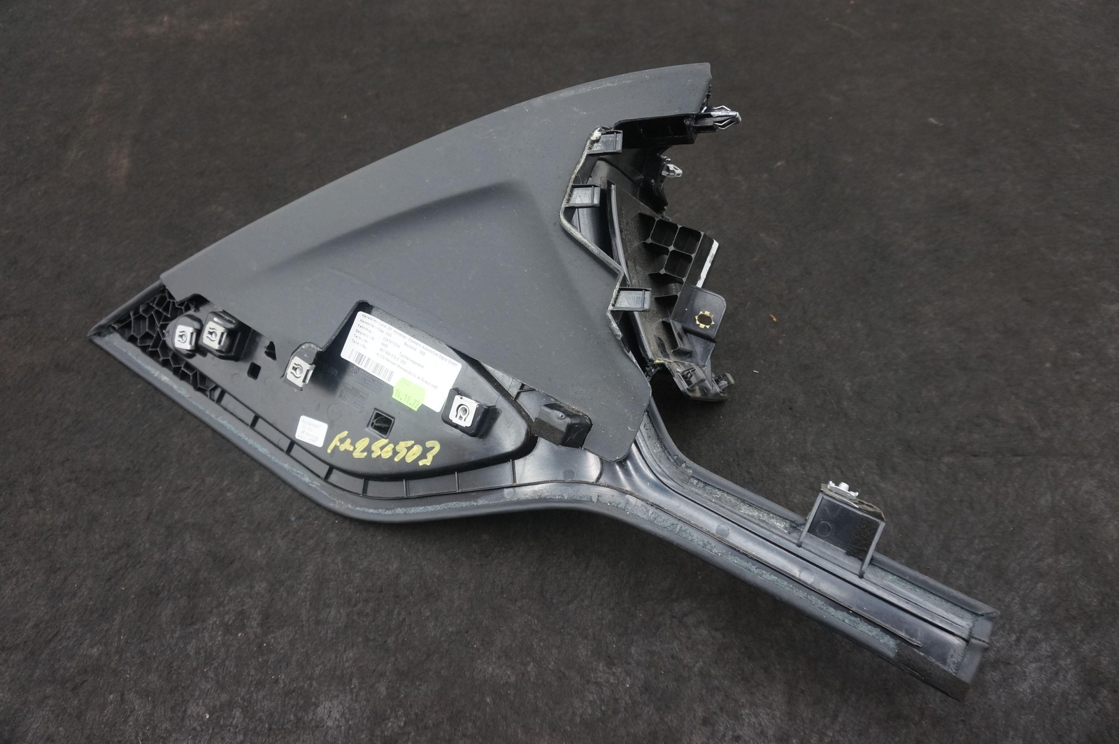 Front Lower Dashboard Trim Panel Leather OEM 4S1858970 Audi R8 4S 2018-23