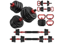 Juego De Pesas Hierro Mancuernas Para Ejercicios En Casa Para Hombre 45LBS Set