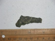 Hand axe early man paleolithic acheulean chopper blade tool Africa 1.75 inch X15