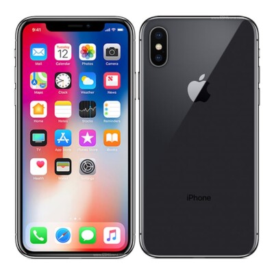 Apple iPhone X 64GB Space Gray Fully Unlocked Mint Condition | eBay