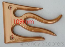 PEACE SPORTS DIABLO CHOPPER TPGS-303 REAR WHEEL LEFT SIDE FLAME FARING (GOLD)