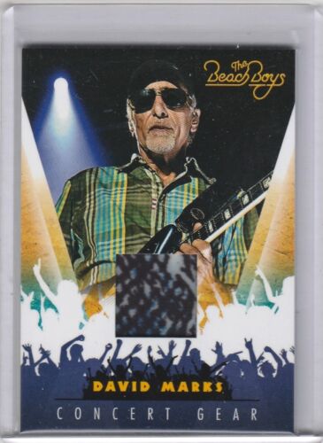 2013 Panini The Beach Boys Concert Gear #15 David Marks 055-N - Picture 1 of 2