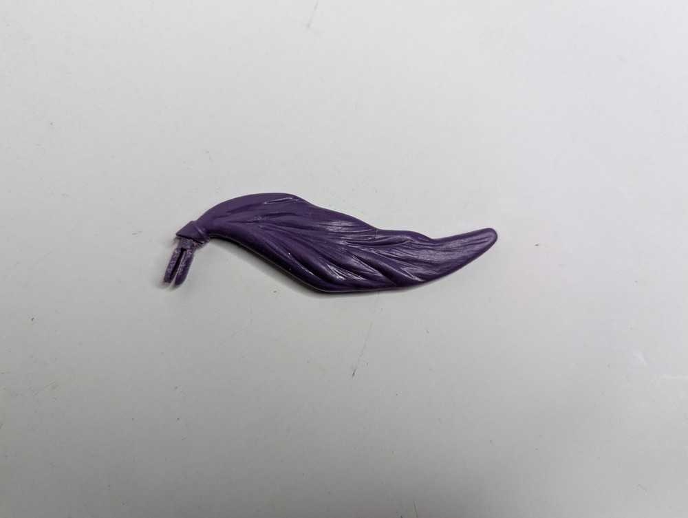 Vtg MOTU Night Stalker TAIL horse original 1985 purple vehicle part accessory