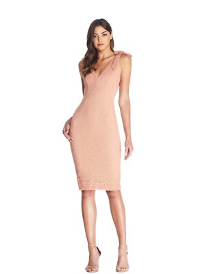 dress the population mary dress NWOT Dress The Population Mary Sequin Cocktail Dress White L