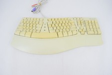 Microsoft KU-0045 White Vintage Wired Keyboard PS/2
