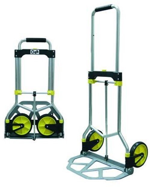 Carrello Portapacchi Pieghevole Alluminio - Portata 80 kg Salvaspazio