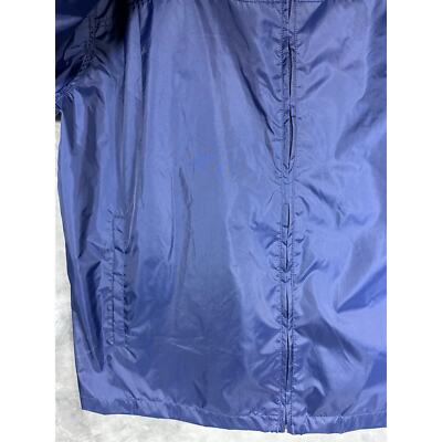 Adidas Men's Blue Nylon Windbreaker Jacket sz 2XL (14377) | eBay