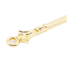 Bronce Micro Mini Pequeña Cuchara de Metal Cuchara Pequeña Recogida Laboratorio Laboratorio Cuchara Nueva