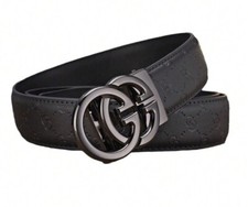 Automatic Buckle Belt Designer Men Jeans Strap Luxury Waistband Leather Belts