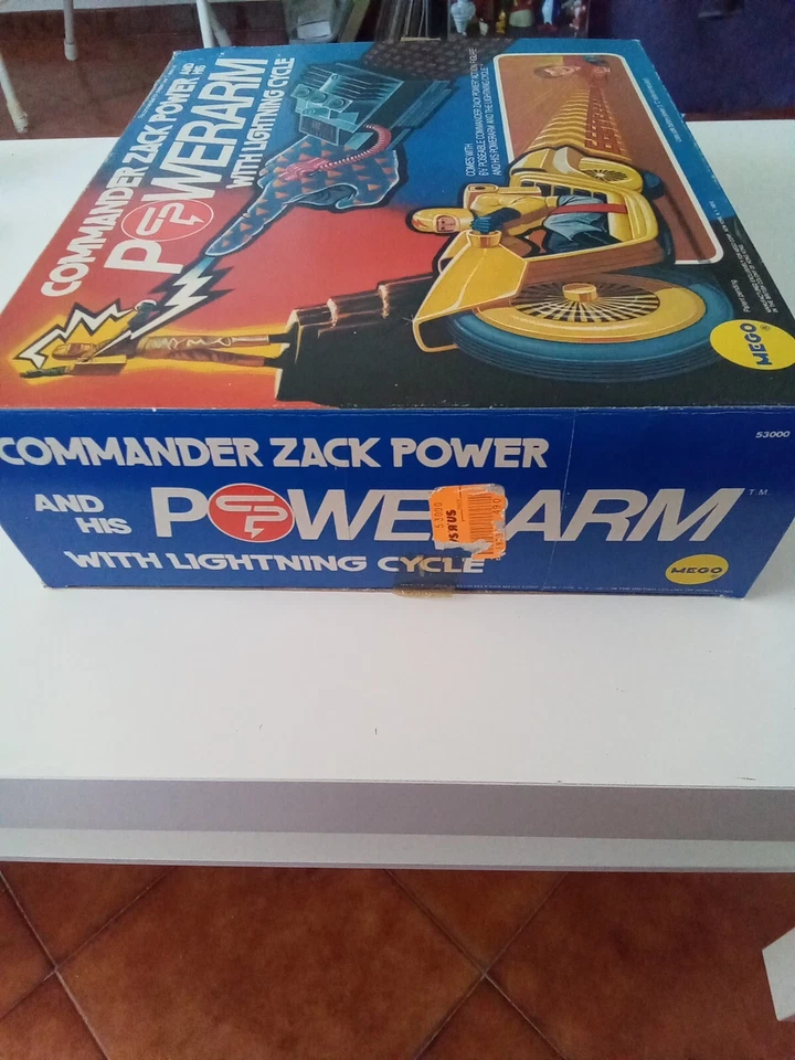 COMMANDER ZACK POWER MEGO ANNI 70 VINTAGE MOLTO RARO. - Immagine 4 di 4