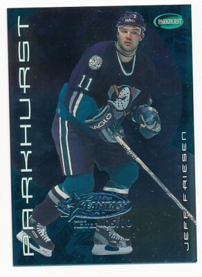 JEFF FRIESEN 2001 PARKHURST ALL- STAR FANTASY #156 SP MIGHTY DUCKS #05/10 MINT