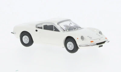 PREMIUM CLASSIIXXS 1/87 FERRARI DINO 246 GT 1969 BLANC MODÈLE STATIQUE DIECAST - Photo 1/4