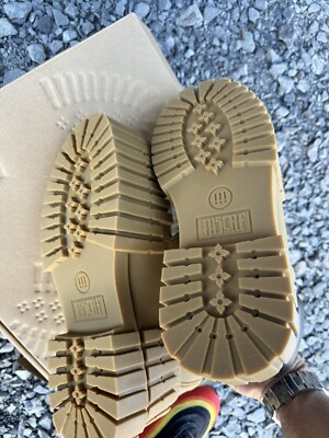 MSCHF 2x4 Timberland Boots Big Red Boots size 10 RARE SOLD OUT