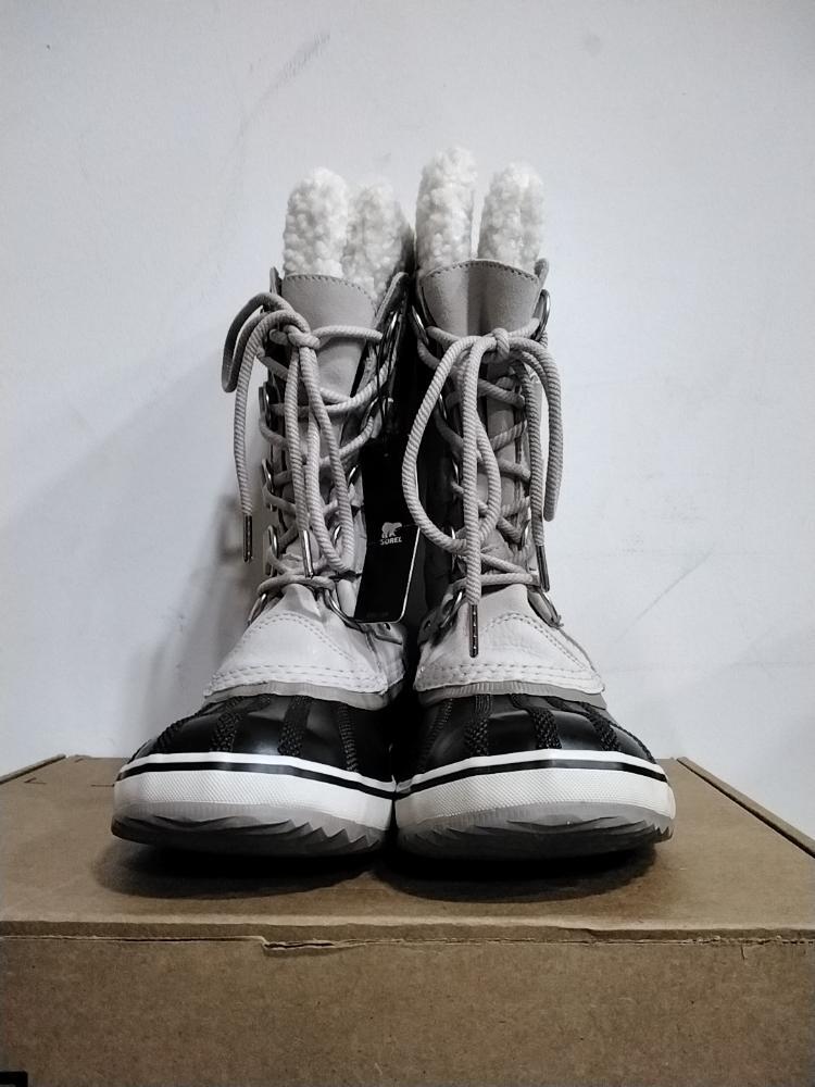 SOREL Women's Joan of Arctic Boot Fawn, Omega Taupe Waterproof