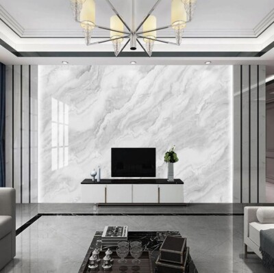 3D Marble Texture K16124 Wallpaper Mural Self-adhesive Removable Sticker Kay