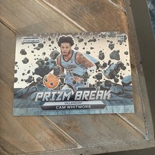 2023-24 Panini Prizm Draft Picks Cam Whitmore Break Insert SP Rookie RC #7