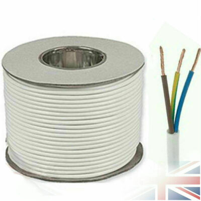 WEISS Rund Flexibles 3-ADRIGES 0,75 MM² FLEXIBLES 2183Y KABEL