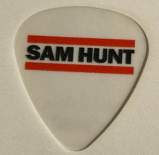 SAM HUNT Signature Guitar Pick 15 In A 30 Rare 2017 Tour Stage Plectrum BURKE