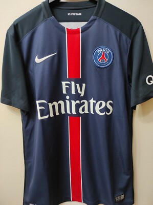 Maillot Paris Saint-Germain Stock Pro Saison 2015-2016 - Taille M - Neuf étiquettes