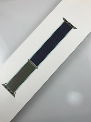 Original Apple Watch Series 9 8 7 6 SE 5 4 Sport loop Band 42mm 44mm 45MM Khaki