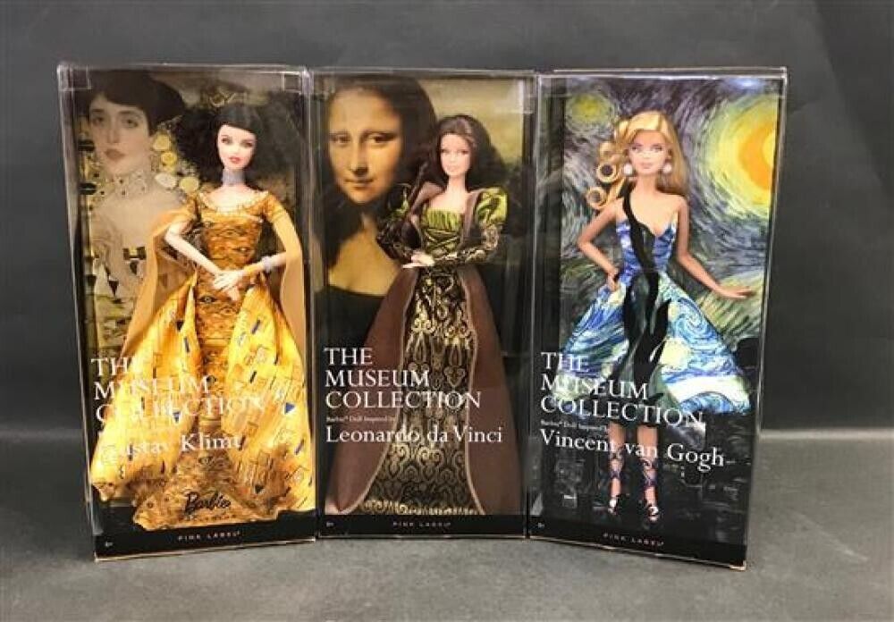Museum Barbie Doll Collection Starry Night Van Gogh Mona Museum Barbie Doll Collection Starry Night Van Gogh Mona