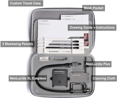 Modern Drawing Aid For Artists NeoLucida Deluxe Drawing Tool Kit