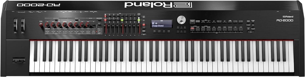 Roland RD-2000 88-Key Stage Piano Electronic Keyboard Black Roland RD-2000 88-Key Stage Piano Electronic Keyboard Black