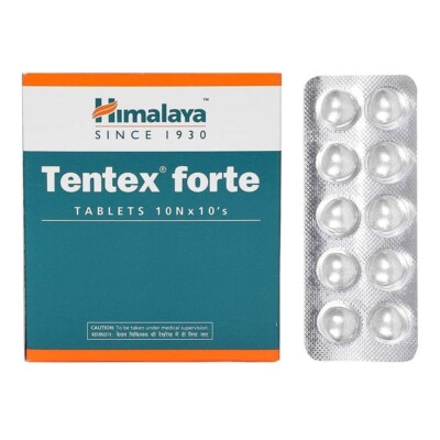 Himalaya TENTEX FORTE 100 Tablets For Sexual Vitality Organic Exp. 7/2026