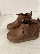 Cat  Jack Shoes Girl  s Size 10 Chelsea Zip Up Boots Brown